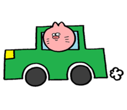 Boo-cat sticker #11925605