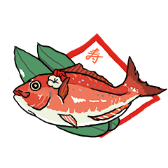 tasty fishes Sticker
