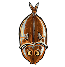 tasty fishes Sticker sticker #11925766