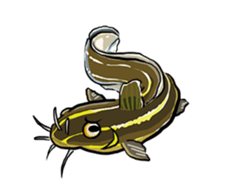 tasty fishes Sticker sticker #11925777