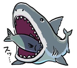 tasty fishes Sticker sticker #11925798