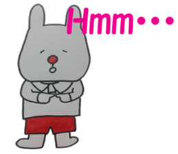 Lapin Edgar Sticker sticker #11925985