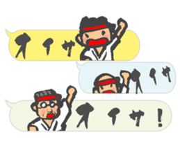 Chibi Yamakasa balloon Sticker2 sticker #11926470