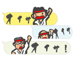 Chibi Yamakasa balloon Sticker2 sticker #11926470