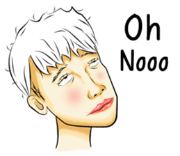 Jess - Gay Best Friend (eng.) sticker #11926524