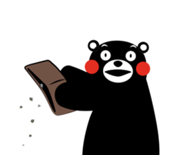 Kumamon Stickers in Japanese sticker #11926794