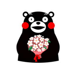 Kumamon Stickers in Japanese sticker #11926795