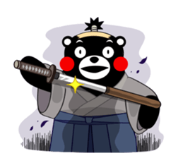 Kumamon Stickers in Japanese sticker #11926797