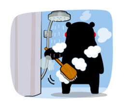 Kumamon Stickers in Japanese sticker #11926798