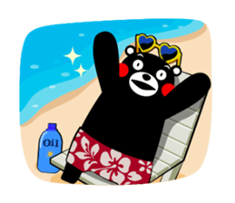Kumamon Stickers in Japanese sticker #11926801
