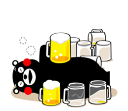 Kumamon Stickers in Japanese sticker #11926811