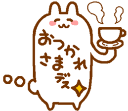 word of Rabbit sticker #11928346