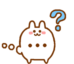 word of Rabbit sticker #11928363