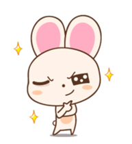 Yuni the rabbit sticker #11928933
