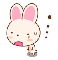 Yuni the rabbit sticker #11928948