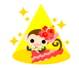 Cute Cute Monkey Sticker 3 sticker #11929876