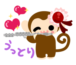Cute Cute Monkey Sticker 3 sticker #11929880