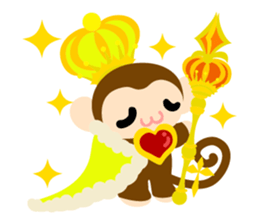 Cute Cute Monkey Sticker 3 sticker #11929885
