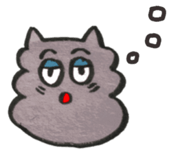 Cute cat Nyanpi sticker #11929920