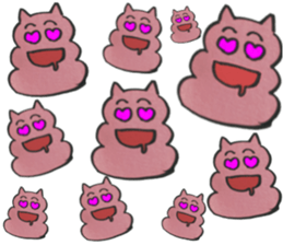 Cute cat Nyanpi sticker #11929949