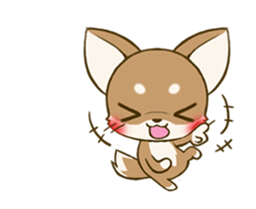 Chihuahua tan sticker #11930302