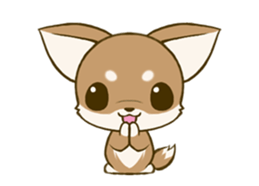 Chihuahua tan sticker #11930306