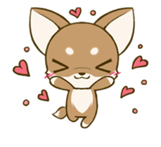 Chihuahua tan sticker #11930309