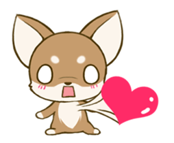 Chihuahua tan sticker #11930310