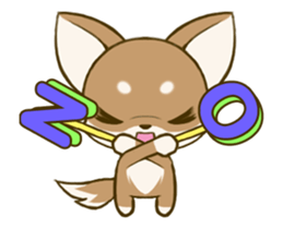 Chihuahua tan sticker #11930316