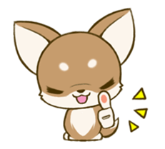 Chihuahua tan sticker #11930320
