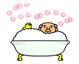 ojisan is working sticker #11930693