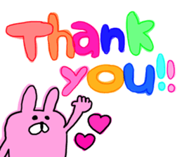 Rabbit and bear and cat. sticker #11931366