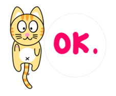 Dip a Cat Anime sticker #11931736