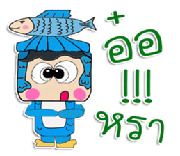 Hi! My name is Mazaru. ^_^ sticker #11932093