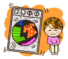 Love The bling bling woman sticker #11932318