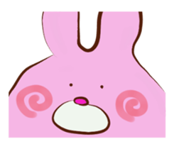 Cute And Funny Bunny sticker #11932727