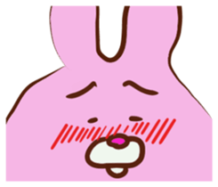 Cute And Funny Bunny sticker #11932738