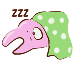 Cute And Funny Bunny sticker #11932740