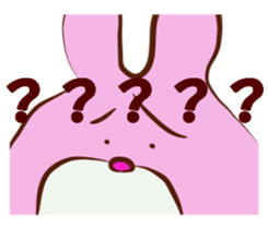 Cute And Funny Bunny sticker #11932742