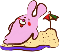 Cute And Funny Bunny sticker #11932753