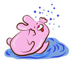 Cute And Funny Bunny sticker #11932754