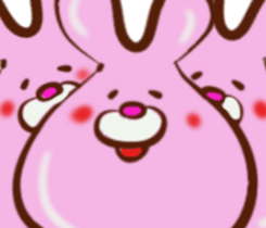 Cute And Funny Bunny sticker #11932765