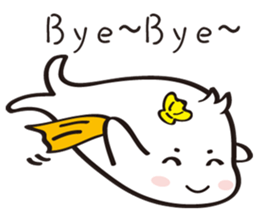 Baby sea lion sticker #11933084