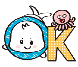 Baby sea lion sticker #11933085