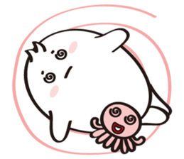 Baby sea lion sticker #11933097