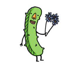 Maybe cucumber2 sticker #11933259