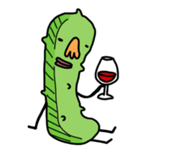Maybe cucumber2 sticker #11933274