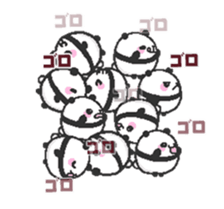 Moving sticker! A lot of animals sticker #11933616