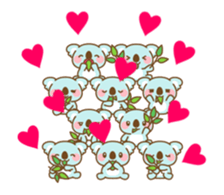 Moving sticker! A lot of animals sticker #11933626