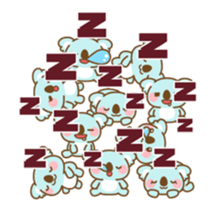 Moving sticker! A lot of animals sticker #11933627